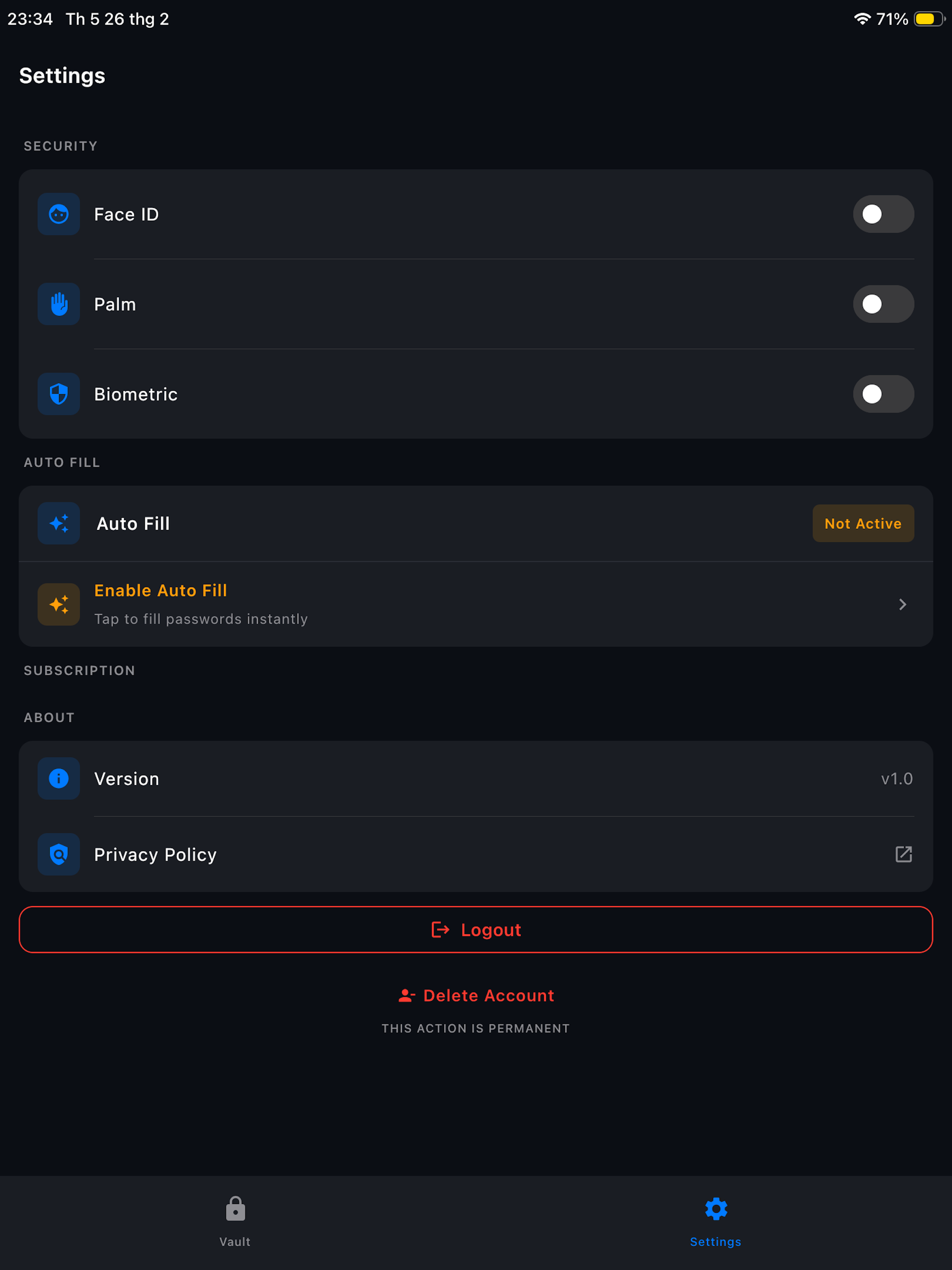 LegendPass: Password Manager