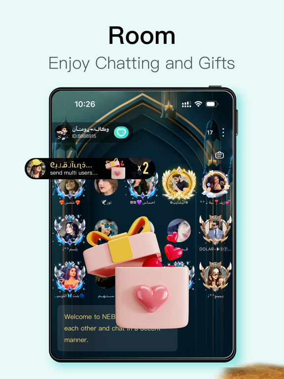 HOOB Live iPad screenshot 3 - Entertainment app