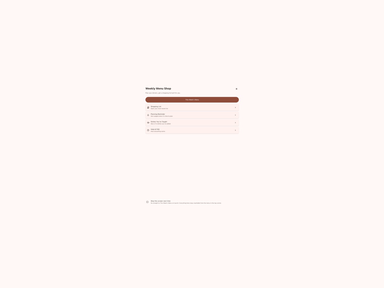Screenshot 11 of Menu & Shopping List