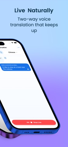Talko AI Translator iPhone screenshot