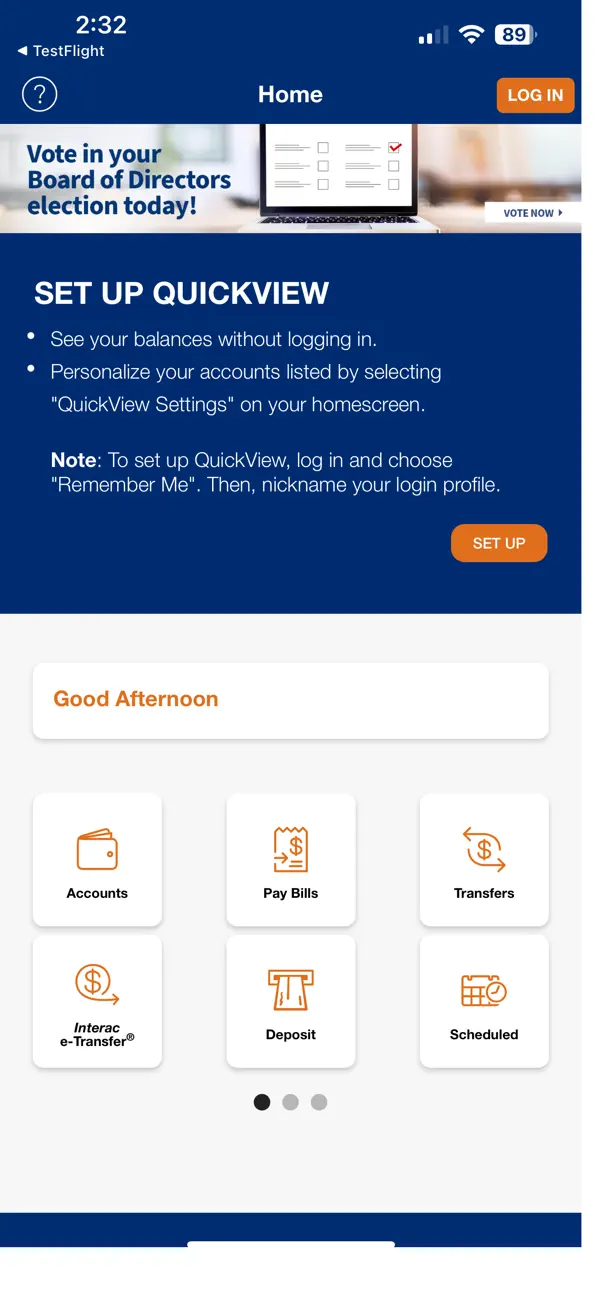 Screenshot #1 pour FirstOntario Mobile Banking