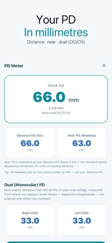 PD Meter: Pupillary Distance Screenshot 2 of 3