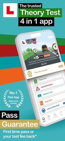 Driving Theory Test 4 in 1 Kit App Store preview screenshot 1