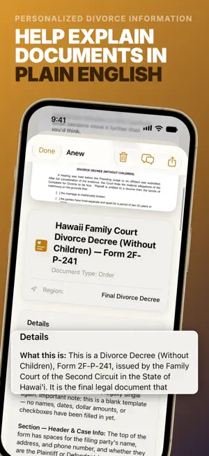 Divorce Planning AI: Anew screenshot 4