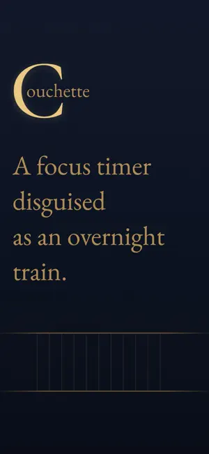 Couchette: Focus Timer screenshot 1