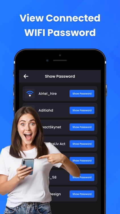 Wifi Map Password & Info