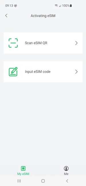 Zyxel NR2111 eSIM Service screenshot 1