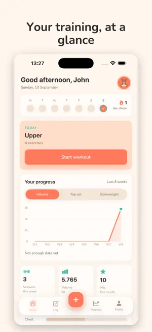 Goaloop: Gym Workout Log screenshot 1