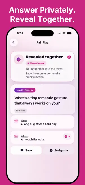 Lockstep: Couples Questions screenshot 2