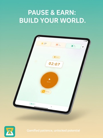 Waitopia: Gamified Screen Time iPad screenshot