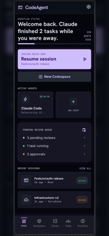 CodeAgentMobile Screenshot 3 of 10