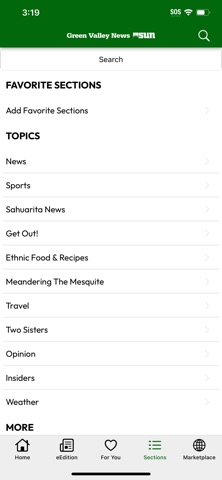 Green Valley News & Sun screenshot