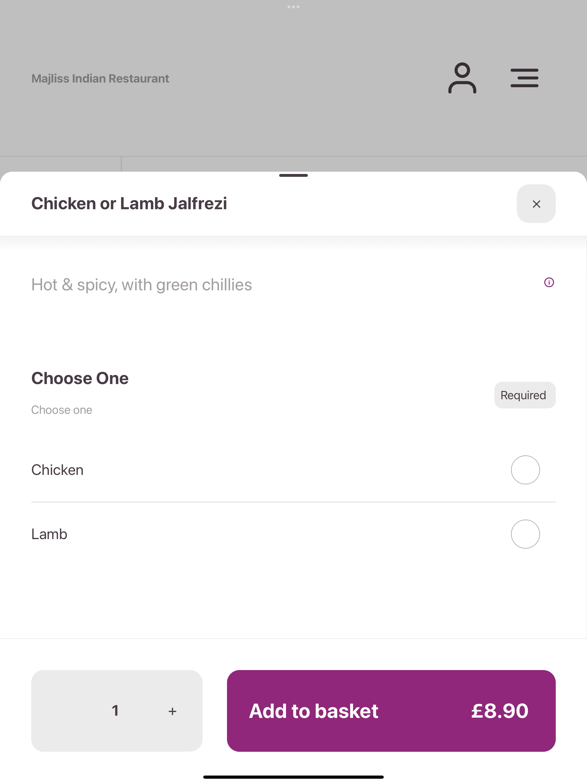 Majliss Indian Restaurant screenshot 8
