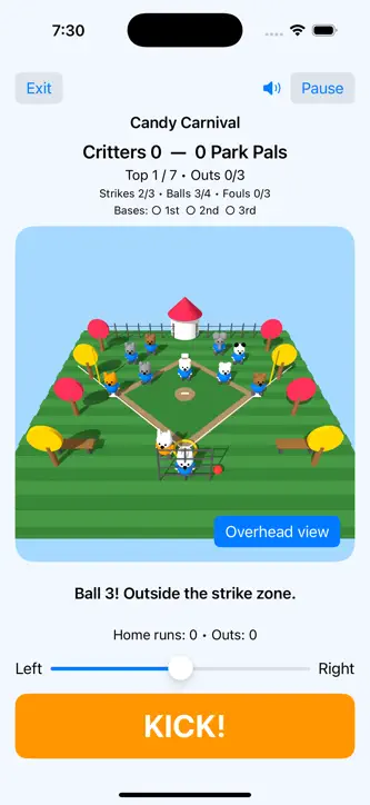 Critter Kickball screenshot 4