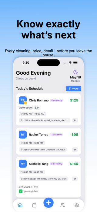 Pip: House Cleaner Scheduling Screenshot 2 of 9
