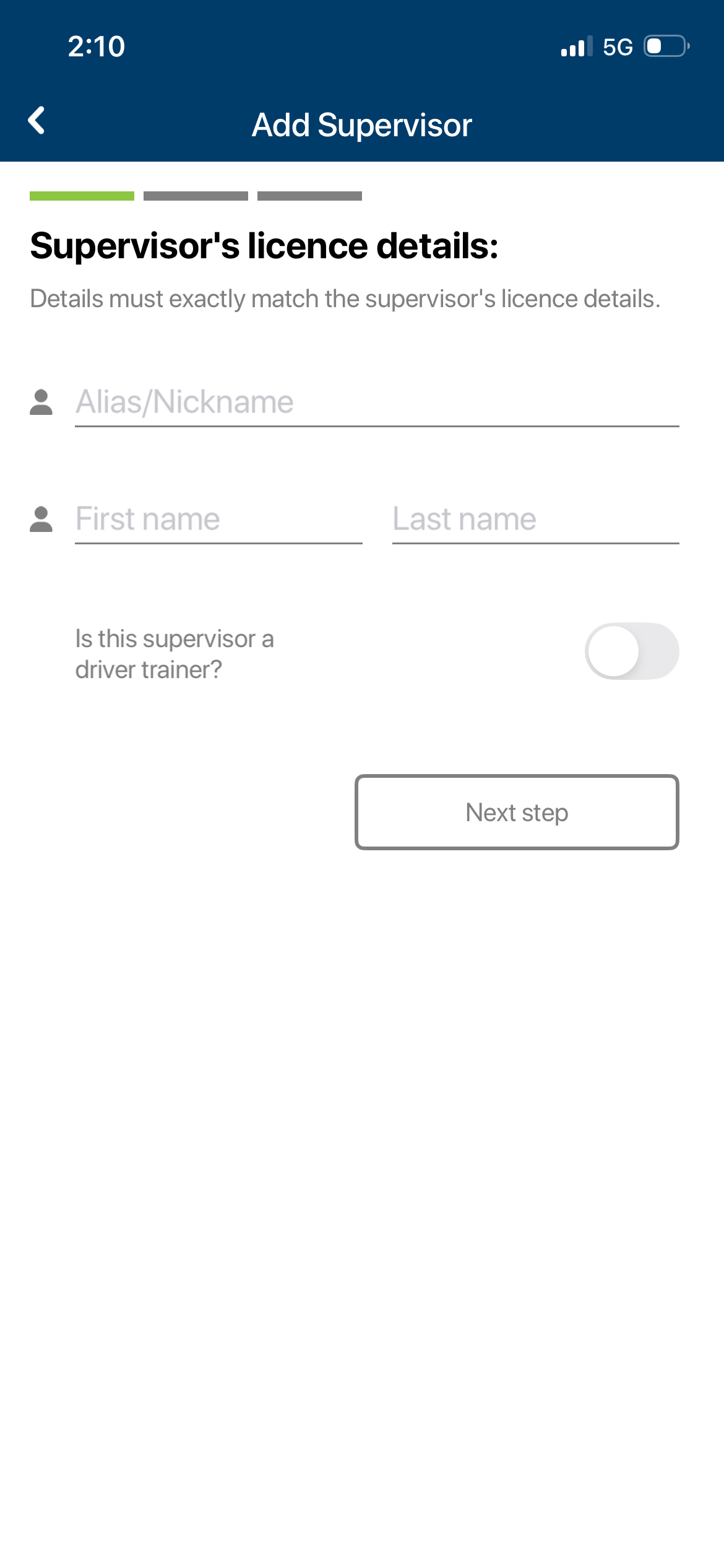 QLD Learner Logbook