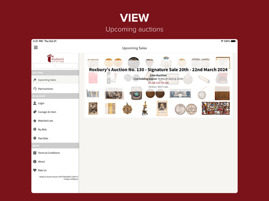 Screenshot #4 pour Roxbury's Auction House