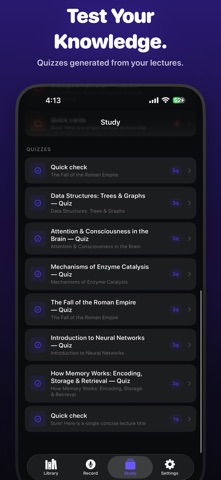 Lecture Studio- AI Study Notes screenshot
