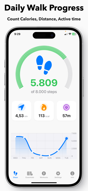 Health Widget: My FitWidget Screenshot