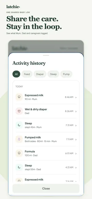 Latchie – Baby Tracker screenshot 2
