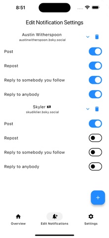 BlueNotify screenshot