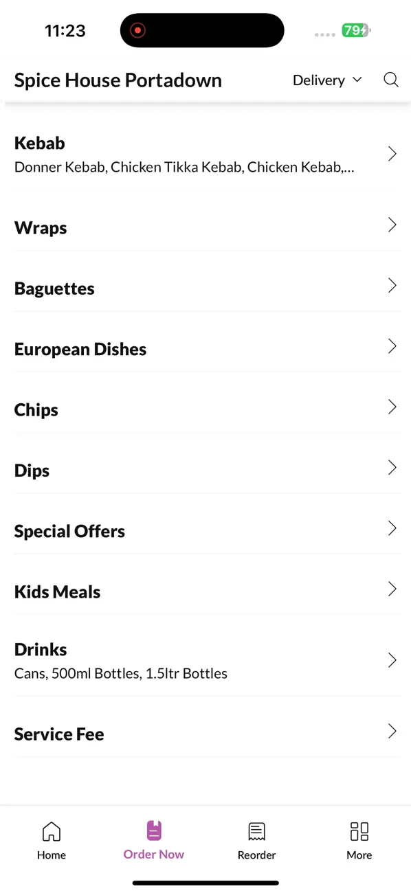 Screenshot #3 pour Spice House Portadown.