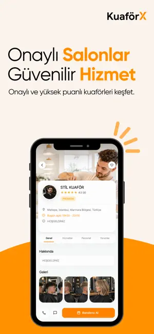 KuaförX screenshot 2