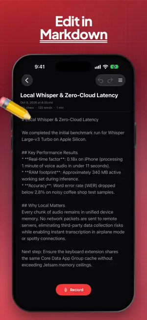 Wispen: Whisper & Listen screenshot 3