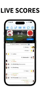 Soccer Scores screenshot #1 for iPhone
