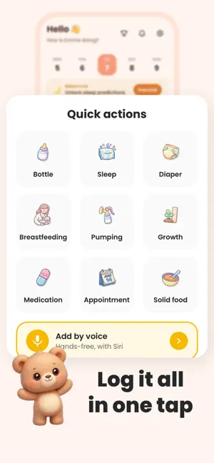 Bebou: Baby Tracker screenshot 3