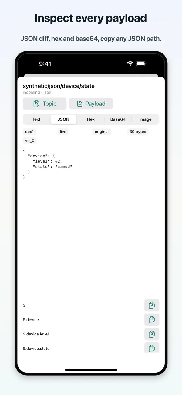 #3. MQTTCommander (iOS) Ved: Vladimir Chemeris