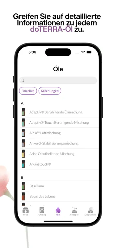doTERRA Öle-Leitfaden screenshot 1 of 8