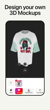 3D Clothing Mockup: MockLab 3D screenshot 2
