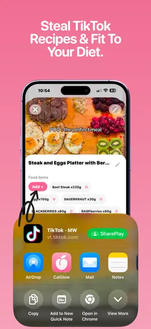 CalGlow-Women Calorie Tracker screenshot 4