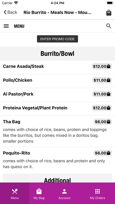 Rio Burrito Screenshot