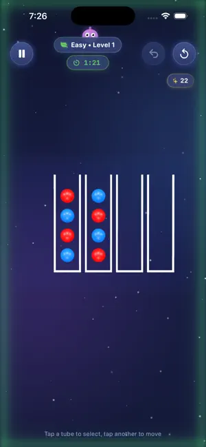 Orb Galaxy Sort screenshot 2