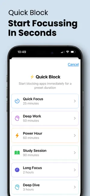 FocusBubble - App Blocker screenshot 4