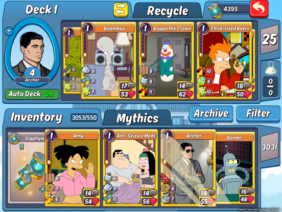 Animation Throwdown: Card Game iPad app afbeelding 3