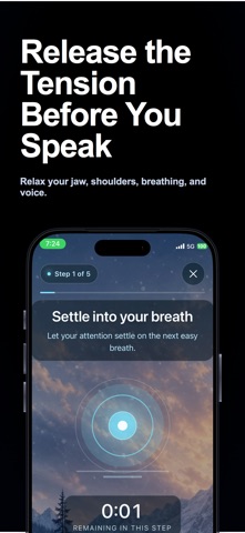 PreCalm: Public Speaking Screenshot 8 of 8