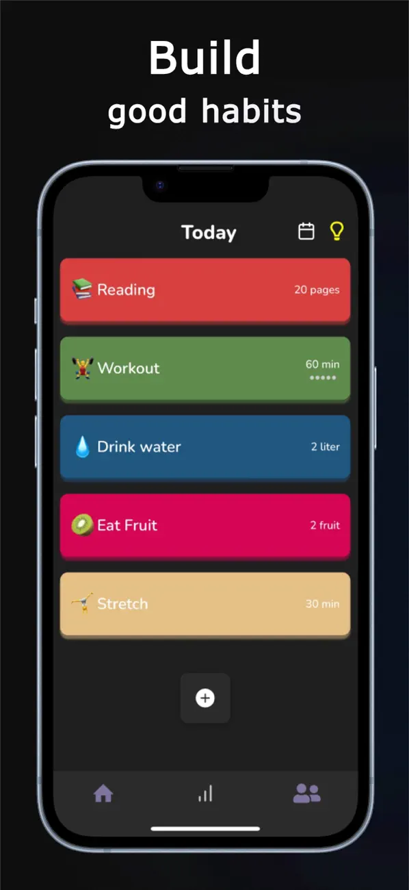 Screenshot #2 pour Antibum: Habit tracker