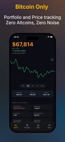 Bitcoin Only Tracker screenshot
