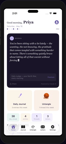 Bodha: Journal iPhone screenshot