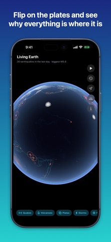 Living Earth: Disaster Tracker iPhone screenshot