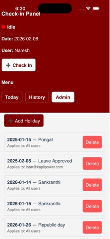 Kapil Power CRM App Screenshot 6 of 9