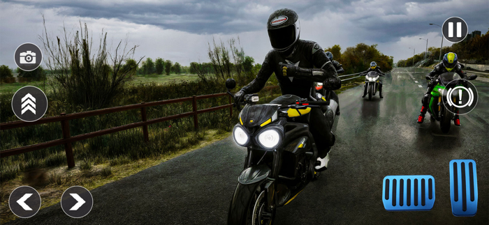 Motorbike Traffic Racer Games
