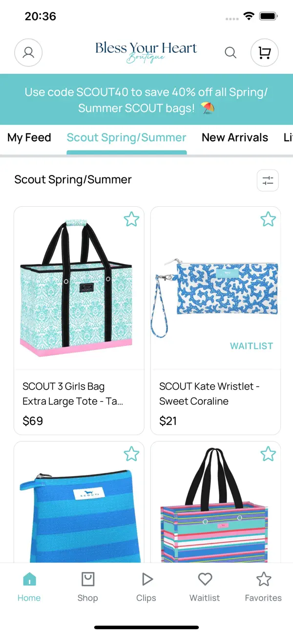 Screenshot #1 pour Bless Your Heart Boutique