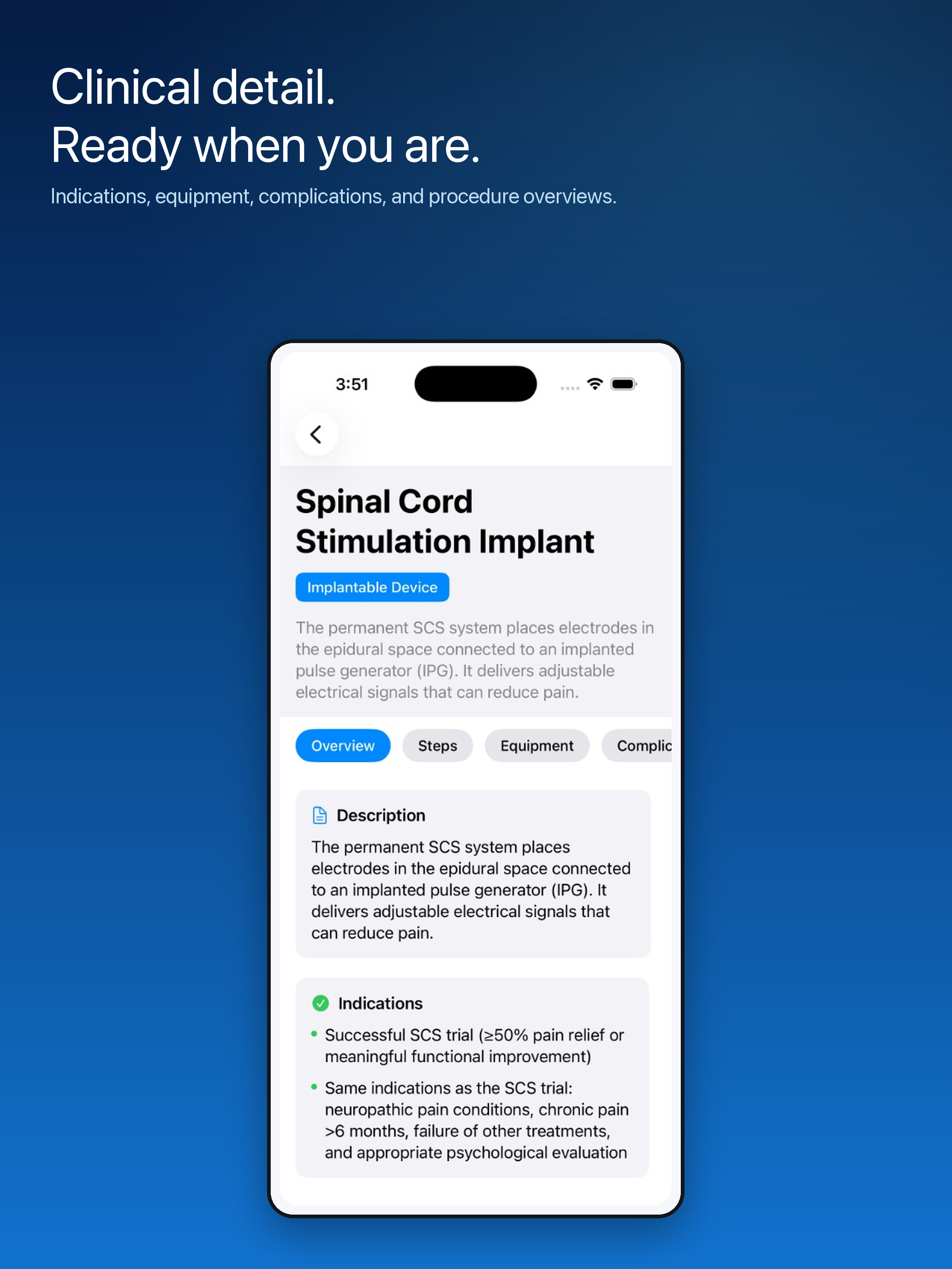 Advanced Pain Procedure Guide screenshot 6