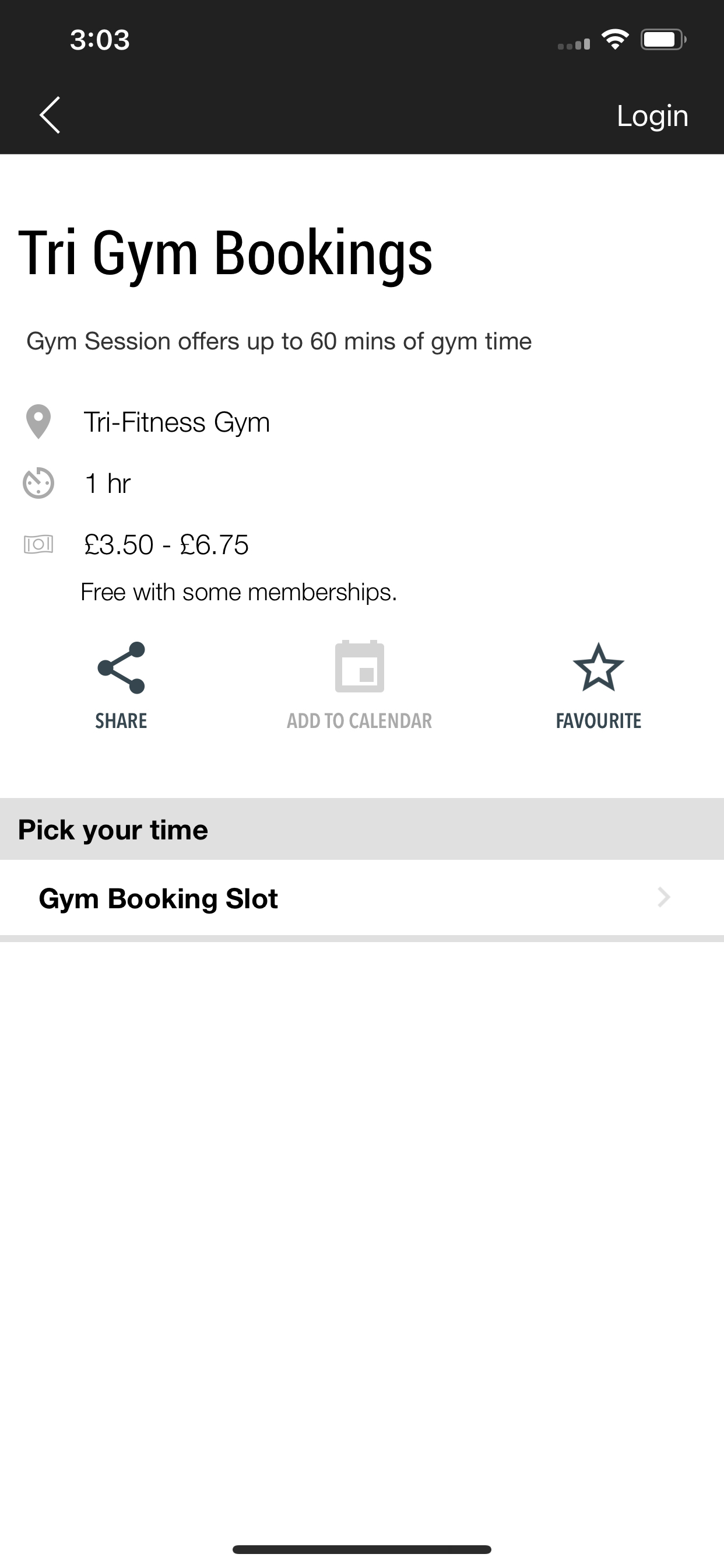 TriFitness screenshot 4