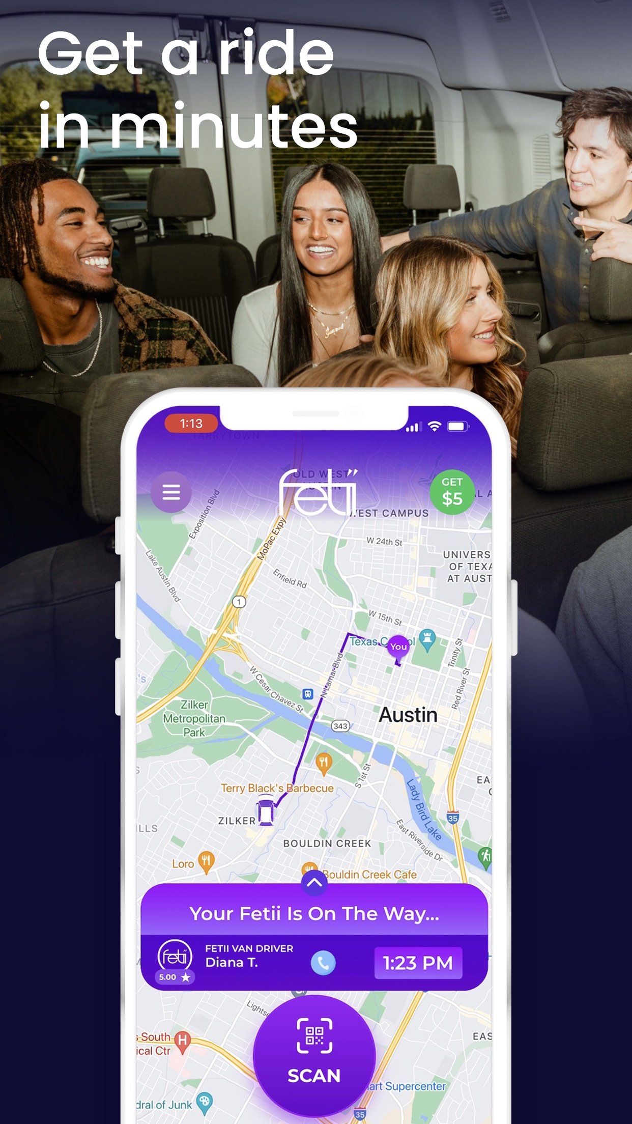 Fetii Ride screenshot 3
