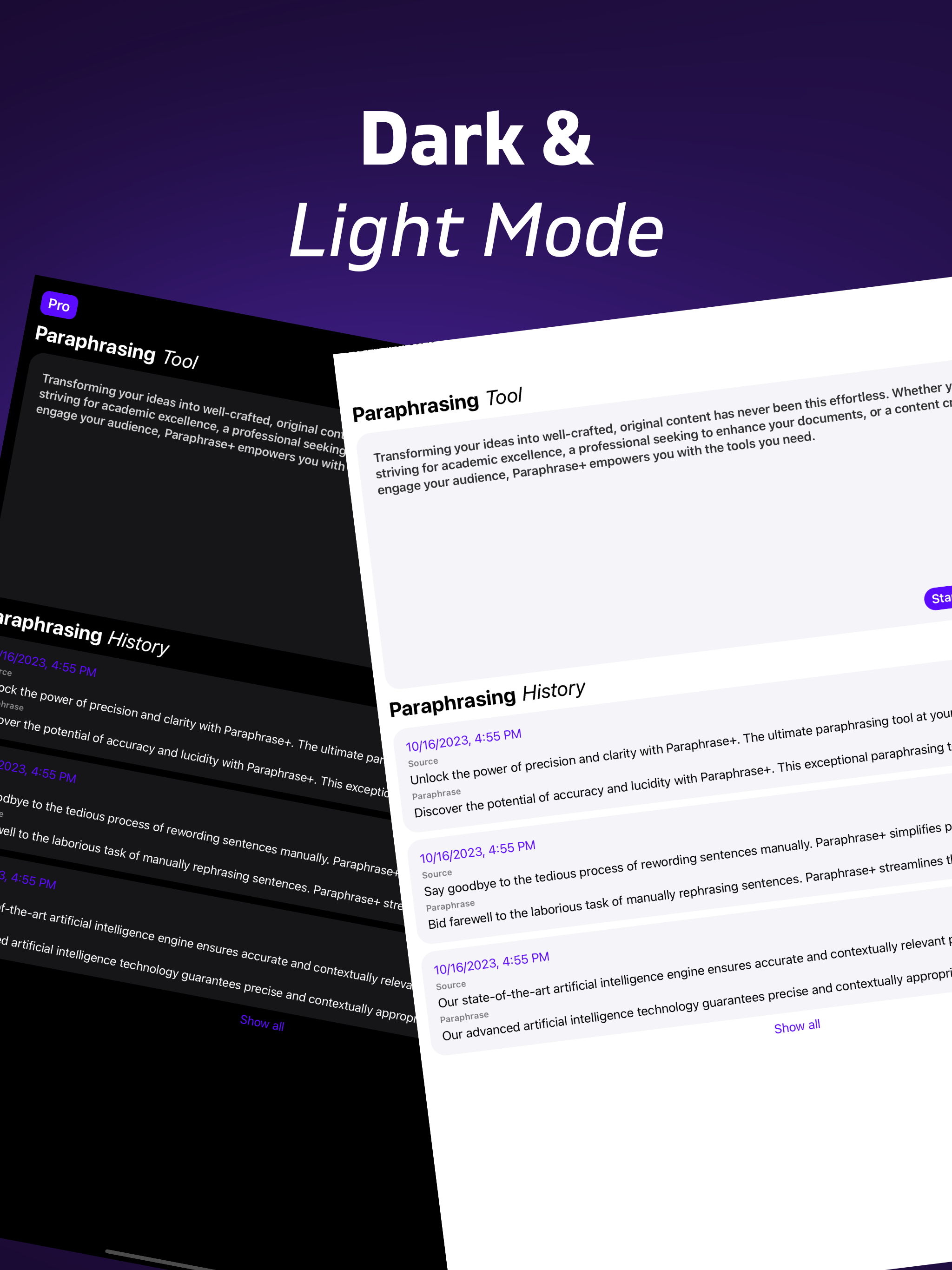 Paraphrase: Reword & Rewrite screenshot 12